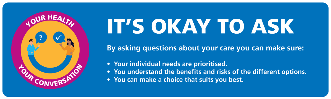 Its okay to ask banner