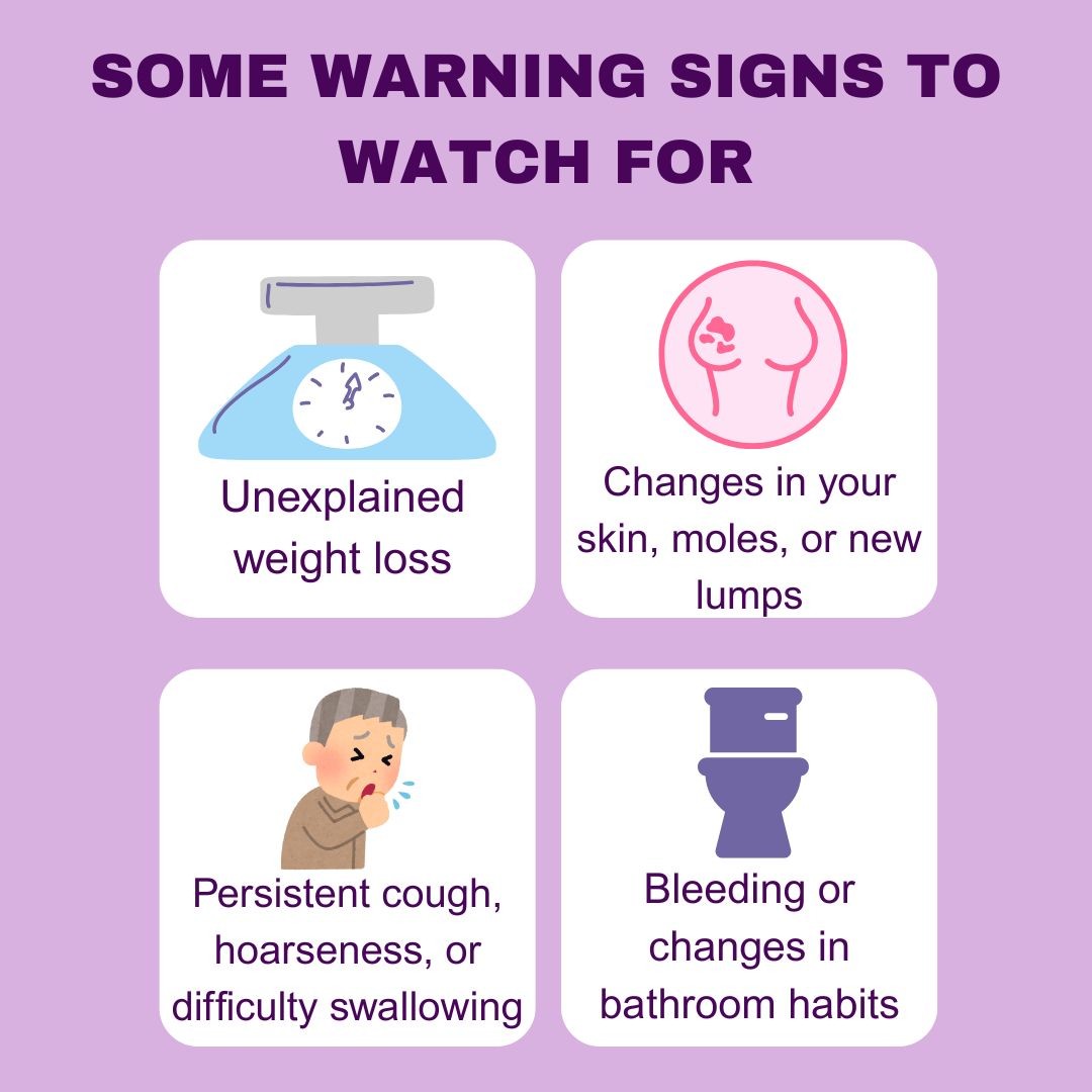 Some warning signs to watch for