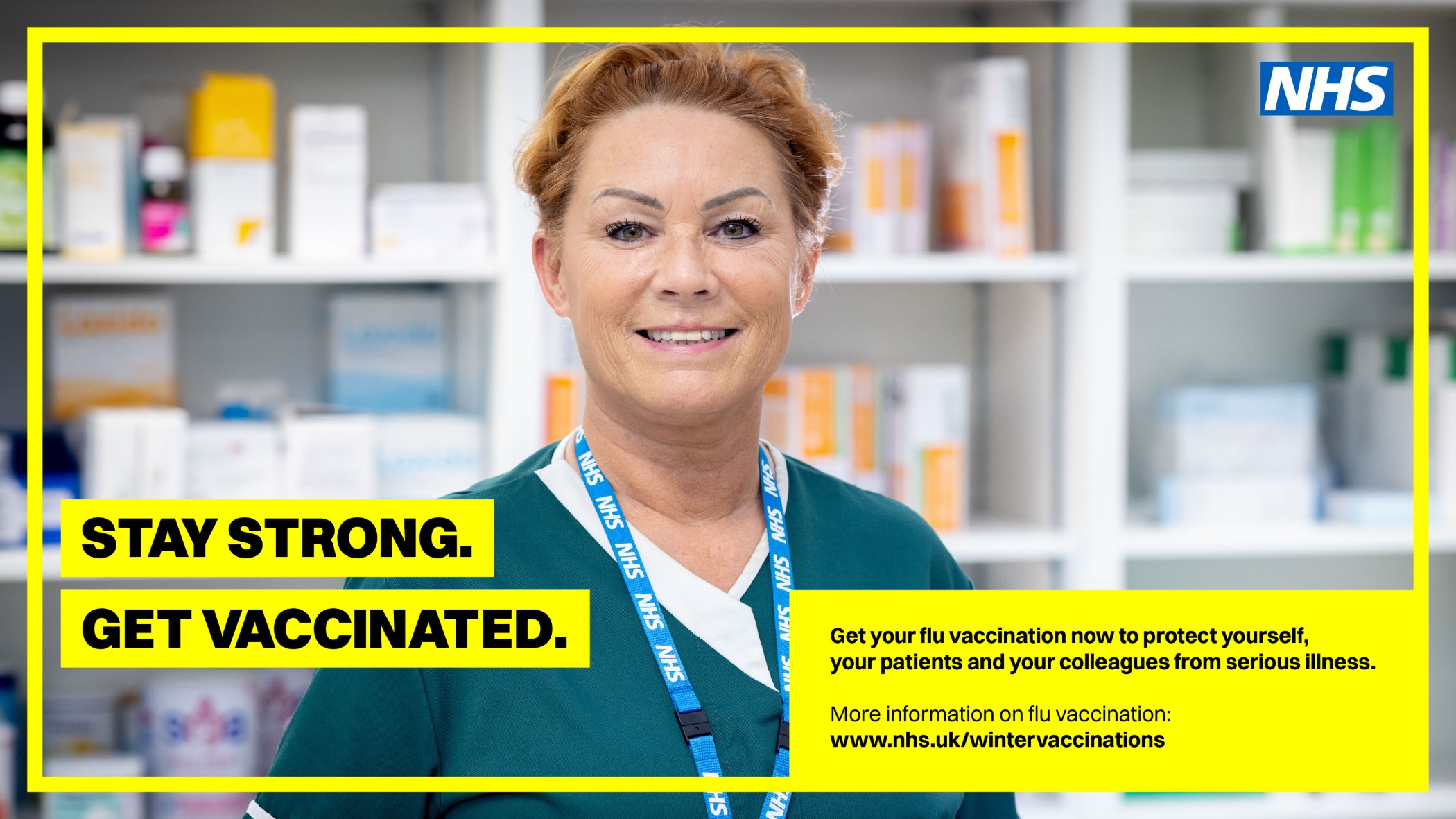 DHSC Vaccination 16x9 DigitalScreens HC Pharmacist