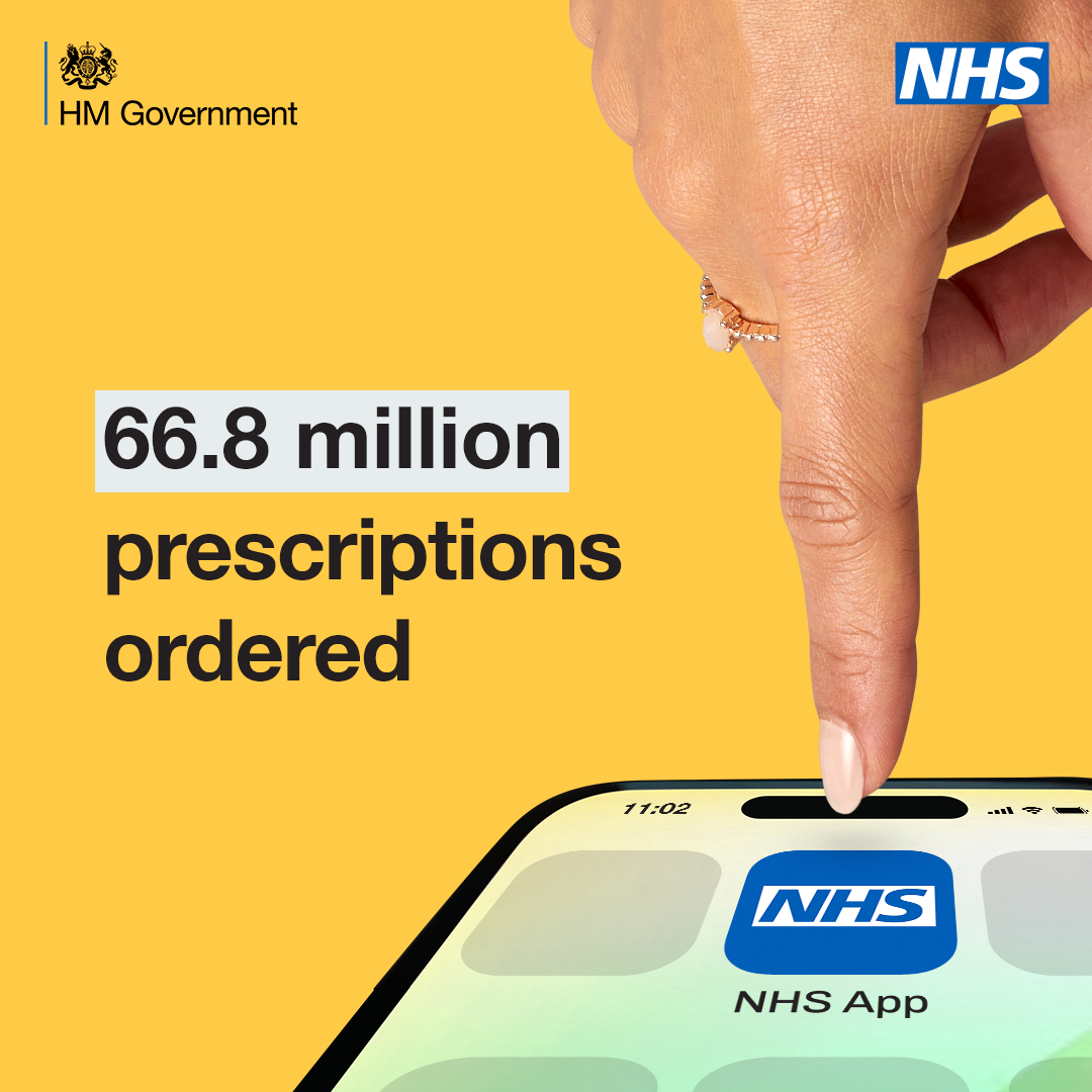 NHS App Prescriptions social static