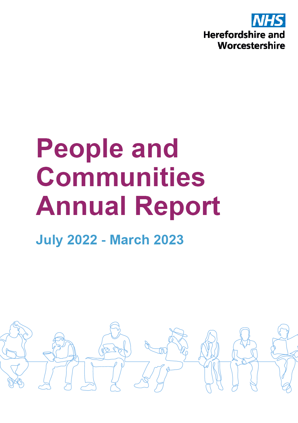Cover of People and Communities Annual Report 2022-2023