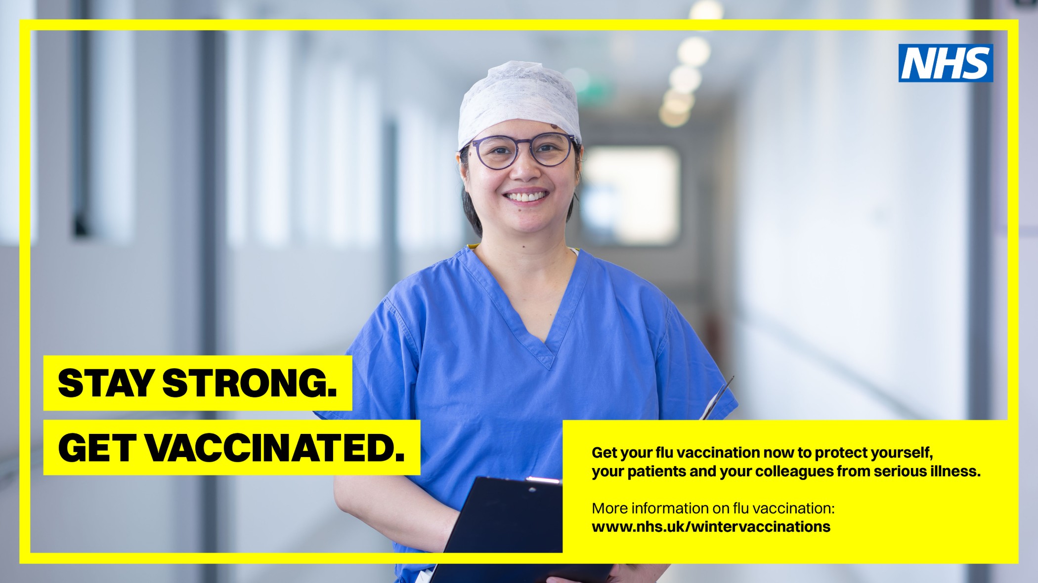 DHSC Vaccination 16x9 DigitalScreens HC Anaesthetist