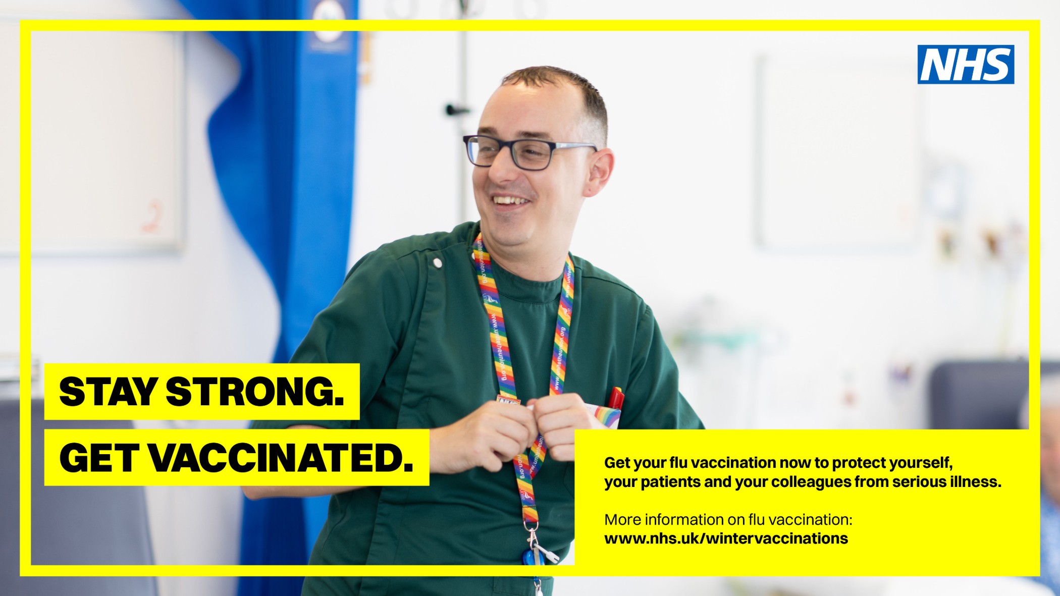 DHSC Vaccination 16x9 DigitalScreens HC Housekeeper